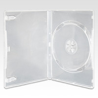 DVD plastic case semi-transparent