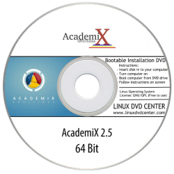 AcademiX Linux 2.5 & 2.7 (64Bit) 