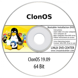 ClonOS Linux 19 & 23 Live (64Bit)