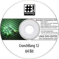 CrunchBang Linux 12 (32/64Bit) 