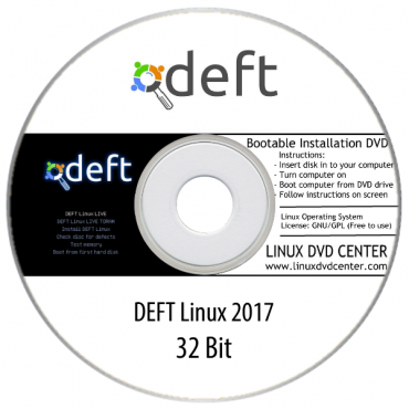 DEFT Linux Live 2017.1 (32/64Bit)