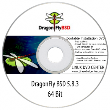 DragonFly BSD 6.4 (64Bit) 