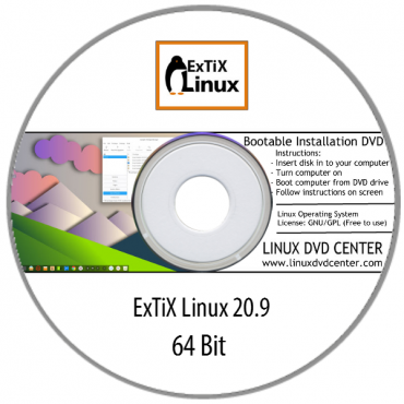 ExTiX Linux 24.2 KDE Plasma (64Bit)