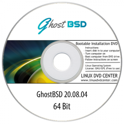 GhostBSD Live 20 & 23 (64Bit)