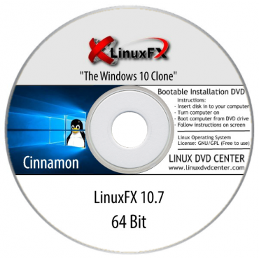 LinuxFX 10.Live "The Windows 10 Clone" (64Bit)