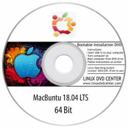 MacBuntu Linux 18, 21 (64Bit)