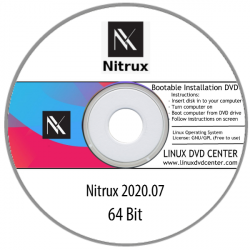 Nitrux OS 2020 & 2022 Live Desktop (64Bit) 