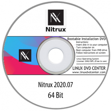 Nitrux OS 2020 & 2022 Live Desktop (64Bit) 