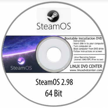 SteamOS 2.0 GNOME Desktop (64Bit)