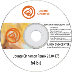 Ubuntu Cinnamon Remix 23.04 LTS (64Bit)