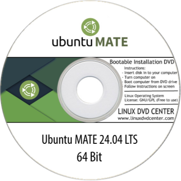 Ubuntu MATE 24.04 LTS (64Bit)