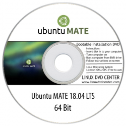 Ubuntu MATE 18.04 LTS "Bionic Beaver" (32/64Bit)