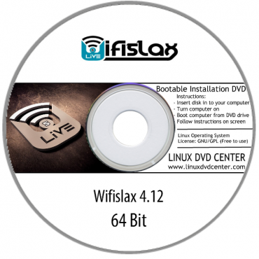 Wifislax 4.12 Wireless Hacking Penetration OS (64Bit)
