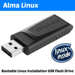 Alma Linux Full 8 & 9 on USB 16GB (64Bit)