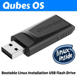 Qubes OS 4.2.1 on USB 8GB (64Bit)