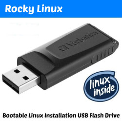 Rocky Linux Full 8.8 & 9.2 on USB 16GB (64Bit) 